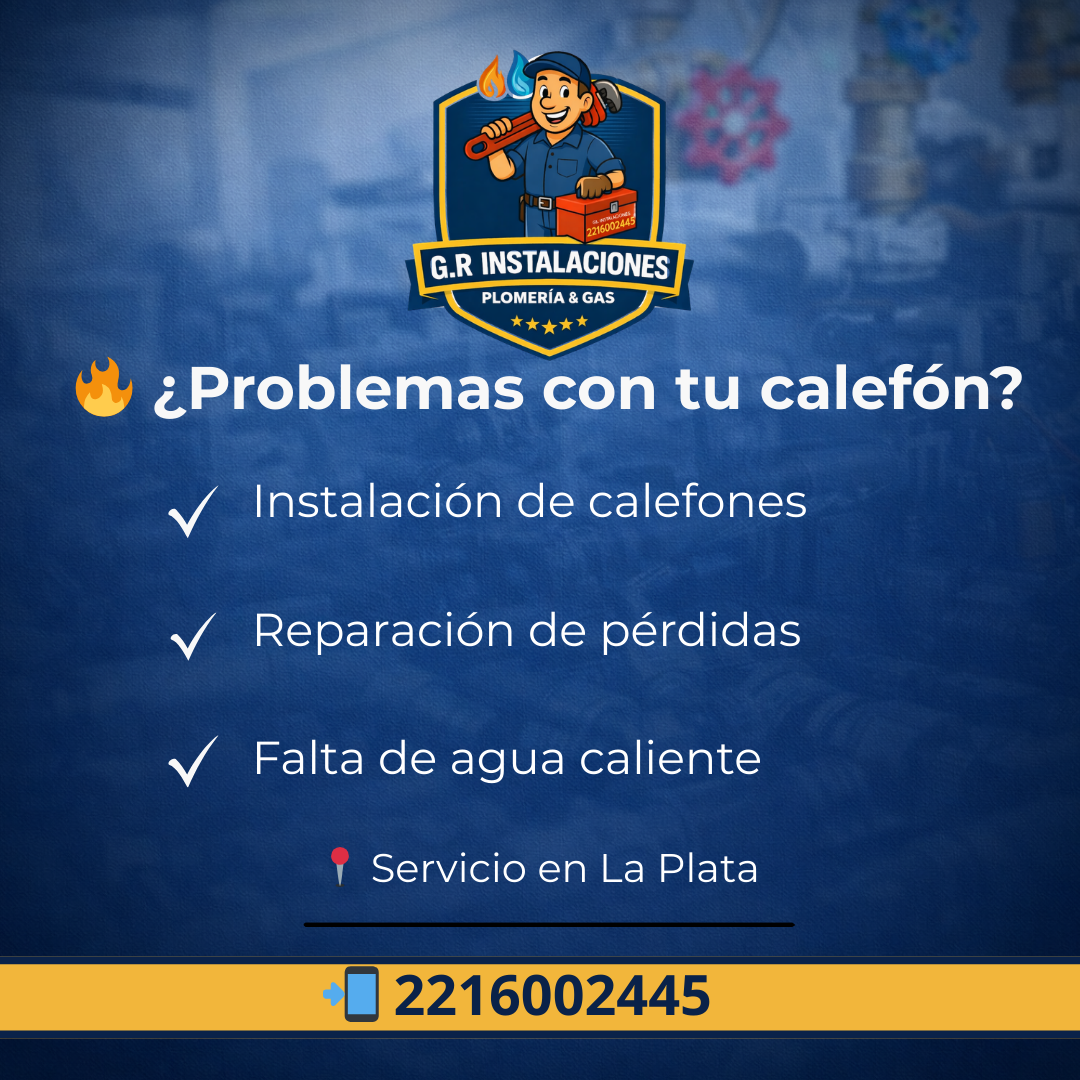 Instalación y reparación de calefones